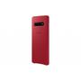 Чехол для моб. телефона Samsung Galaxy S10 (G973) Leather Cover Red (EF-VG973LREGRU) - 1