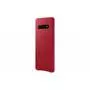 Чехол для моб. телефона Samsung Galaxy S10 (G973) Leather Cover Red (EF-VG973LREGRU) - 1