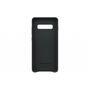 Чехол для моб. телефона Samsung Galaxy S10+ (G975) Leather Cover Black (EF-VG975LBEGRU) - 2