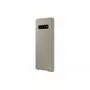 Чехол для моб. телефона Samsung Galaxy S10+ (G975) Leather Cover Gray (EF-VG975LJEGRU) - 1