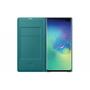 Чехол для моб. телефона Samsung Galaxy S10+ (G975) LED View Cover Green (EF-NG975PGEGRU) - 2