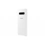 Чехол для моб. телефона Samsung Galaxy S10 (G973) Silicone Cover White (EF-PG973TWEGRU) - 1