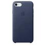 Чехол для моб. телефона Apple iPhone 8 / 7 Leather Case - Midnight Blue (MQH82ZM/A) - 1