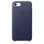 Чехол для моб. телефона Apple iPhone 8 / 7 Leather Case - Midnight Blue (MQH82ZM/A) - 1