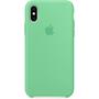 Чехол для моб. телефона Apple iPhone XS Silicone Case - Spearmint (MVF52ZM/A) - 1
