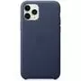 Чехол для моб. телефона Apple iPhone 11 Pro Leather Case - Midnight Blue (MWYG2ZM/A) - 1