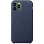 Чехол для моб. телефона Apple iPhone 11 Pro Leather Case - Midnight Blue (MWYG2ZM/A) - 2