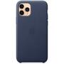 Чехол для моб. телефона Apple iPhone 11 Pro Leather Case - Midnight Blue (MWYG2ZM/A) - 3