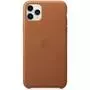 Чехол для моб. телефона Apple iPhone 11 Pro Max Leather Case - Saddle Brown (MX0D2ZM/A) - 1