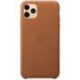 Чехол для моб. телефона Apple iPhone 11 Pro Max Leather Case - Saddle Brown (MX0D2ZM/A) - 3