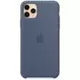 Чехол для моб. телефона Apple iPhone 11 Pro Max Silicone Case - Alaskan Blue (MX032ZM/A) - 3