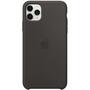 Чехол для моб. телефона Apple iPhone 11 Pro Max Silicone Case - Black (MX002ZM/A) - 1