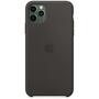 Чехол для моб. телефона Apple iPhone 11 Pro Max Silicone Case - Black (MX002ZM/A) - 2