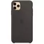 Чехол для моб. телефона Apple iPhone 11 Pro Max Silicone Case - Black (MX002ZM/A) - 3