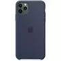 Чехол для моб. телефона Apple iPhone 11 Pro Max Silicone Case - Midnight Blue (MWYW2ZM/A) - 2