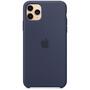 Чехол для моб. телефона Apple iPhone 11 Pro Max Silicone Case - Midnight Blue (MWYW2ZM/A) - 3
