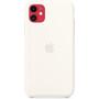Чехол для моб. телефона Apple iPhone 11 Silicone Case - White (MWVX2ZM/A) - 3