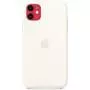Чехол для моб. телефона Apple iPhone 11 Silicone Case - White (MWVX2ZM/A) - 3