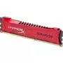 Модуль памяти для компьютера DDR3 4GB 1600 MHz Savage Red Kingston Fury (ex.HyperX) (HX316C9SR/4) - 2