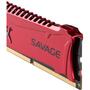 Модуль памяти для компьютера DDR3 8GB (2x4GB) 1600 MHz Savage Red Kingston Fury (ex.HyperX) (HX316C9SRK2/8) - 2