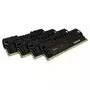 Модуль памяти для компьютера DDR3 16GB (4x4GB) 2400 MHz Beast Kingston Fury (ex.HyperX) (HX324C11T3K4/16) - 1