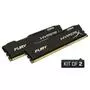 Модуль памяти для компьютера DDR4 8GB (2x4GB) 2133 MHz Fury Black Kingston Fury (ex.HyperX) (HX421C14FBK2/8) - 2