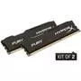 Модуль памяти для компьютера DDR3 8GB (2x4GB) 1866 MHz LoFury Black Kingston Fury (ex.HyperX) (HX318LC11FBK2/8) - 1