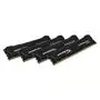 Модуль памяти для компьютера DDR4 16GB (4x4GB) 2133 MHz HyperX Savage Black Kingston Fury (ex.HyperX) (HX421C13SBK4/16) - 1
