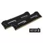 Модуль памяти для компьютера DDR4 16GB (2x8GB) 2800 MHz HyperX Savage BLACK Kingston Fury (ex.HyperX) (HX428C14SB2K2/16) - 1