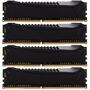 Модуль памяти для компьютера DDR4 32GB (4x8GB) 2400 MHz Savage Blak Kingston Fury (ex.HyperX) (HX424C12SB2K4/32) - 2