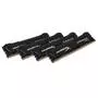 Модуль памяти для компьютера DDR4 32GB (4x8GB) 3000 MHz Savage Blak Kingston Fury (ex.HyperX) (HX430C15SB2K4/32) - 1