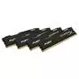 Модуль памяти для компьютера DDR4 32GB (4x8GB) 2400 MHz HyperX FURY Black Kingston Fury (ex.HyperX) (HX424C15FB2K4/32) - 1
