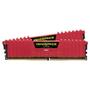 Модуль памяти для компьютера DDR4 8GB (2x4GB) 2400 MHz LPX Red Corsair (CMK8GX4M2A2400C16R) - 1