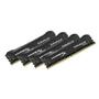 Модуль памяти для компьютера DDR4 32GB (4x8GB) 2666 MHz HyperX Savage BLACK Kingston Fury (ex.HyperX) (HX426C13SB2K4/32) - 1