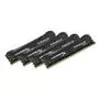 Модуль памяти для компьютера DDR4 32GB (4x8GB) 2666 MHz HyperX Savage BLACK Kingston Fury (ex.HyperX) (HX426C13SB2K4/32) - 1
