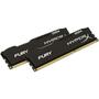 Модуль памяти для компьютера DDR4 16GB (2x8GB) 2666 MHz HyperX FURY Black Kingston Fury (ex.HyperX) (HX426C16FB2K2/16) - 1