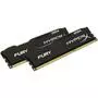 Модуль памяти для компьютера DDR4 16GB (2x8GB) 2666 MHz HyperX FURY Black Kingston Fury (ex.HyperX) (HX426C16FB2K2/16) - 1
