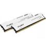 Модуль памяти для компьютера DDR4 16GB (2x8GB) 2400 MHz HyperX Fury White Kingston Fury (ex.HyperX) (HX424C15FW2K2/16) - 1