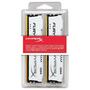 Модуль памяти для компьютера DDR4 16GB (2x8GB) 2400 MHz HyperX Fury White Kingston Fury (ex.HyperX) (HX424C15FW2K2/16) - 2