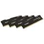 Модуль памяти для компьютера DDR4 32GB (4x8GB) 2666 MHz HyperX FURY Black Kingston Fury (ex.HyperX) (HX426C16FB2K4/32) - 1