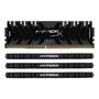 Модуль памяти для компьютера DDR4 32GB (4x8GB) 2400 MHz HyperX Predator Kingston Fury (ex.HyperX) (HX424C12PB3K4/32) - 2