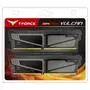Модуль памяти для компьютера DDR4 16GB (2x8GB) 2400 MHz T-Force Vulcan Gray Team (TLGD416G2400HC14DC01) - 2