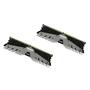 Модуль памяти для компьютера DDR4 16GB (2x8GB) 3000 MHz T-Force Dark Rog Black/Gray Team (TDRGD416G3000HC16CDC01) - 1