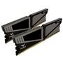 Модуль памяти для компьютера DDR4 16GB (2x8GB) 3000 MHz T-Force Vulcan Gray Team (TLGD416G3000HC16CDC01) - 1