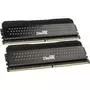 Модуль памяти для компьютера DDR4 16GB (2x8GB) 3200 MHz Dark Pro Black/Gray Team (TDPGD416G3200HC14ADC01) - 1