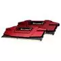 Модуль памяти для компьютера DDR4 16GB (2x8GB) 2400 MHz RipjawsV Red G.Skill (F4-2400C15D-16GVR) - 1