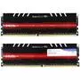 Модуль памяти для компьютера DDR4 32GB (2x16GB) 2400 MHz Delta White LED Team (TDTWD432G2400HC15BDC01) - 1