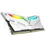 Модуль памяти для компьютера DDR4 16GB (2x8GB) 3000 MHz T-Force Night Hawk White RGB Team (TF2D416G3000HC16CDC01) - 1