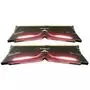 Модуль памяти для компьютера DDR4 32GB (2x16GB) 2666 MHz T-Force Night Hawk Black LED/Red Team (THRD432G2666HC15BDC01) - 2