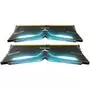 Модуль памяти для компьютера DDR4 32GB (2x16GB) 3000 MHz T-Force Night Hawk Black LED/Blu Team (THBD432G3000HC16CDC01) - 2